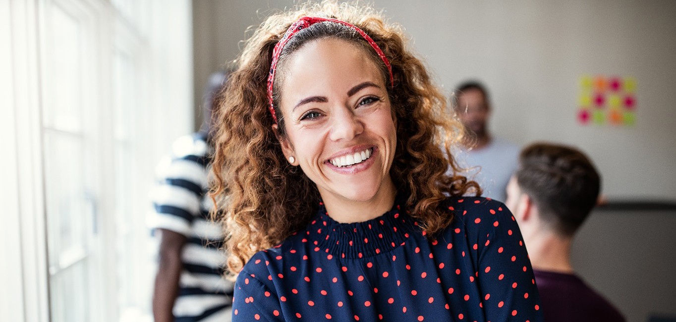 Picture of a smiling woman